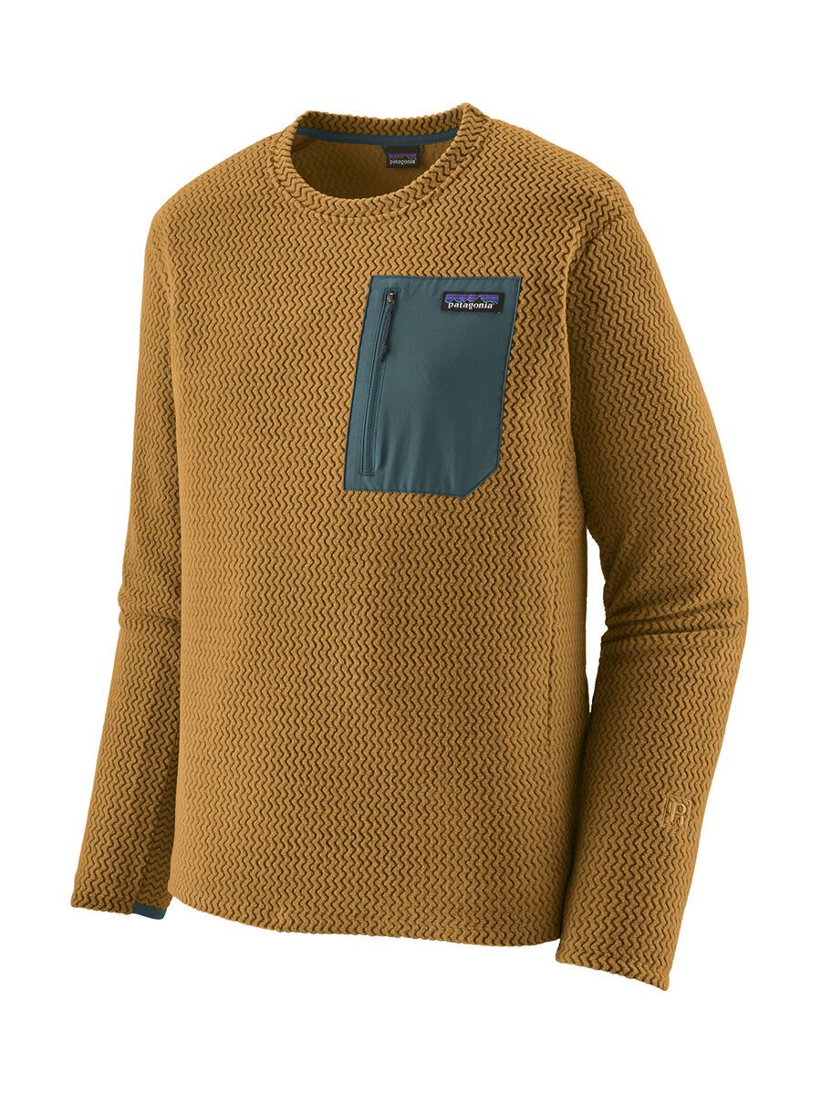 Patagonia Men's R1 Air Crew, bobcat brown - Bild 1