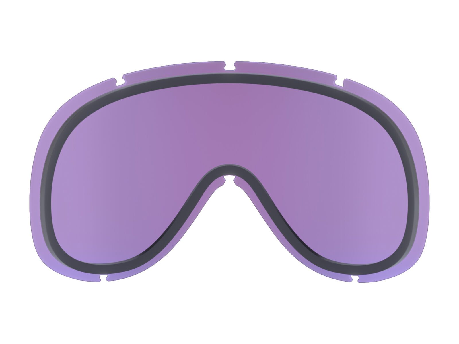 POC Retina Mid/Retina Mid Race Lens, Clarity Hi. Int. Sunny Silver - Bild 2