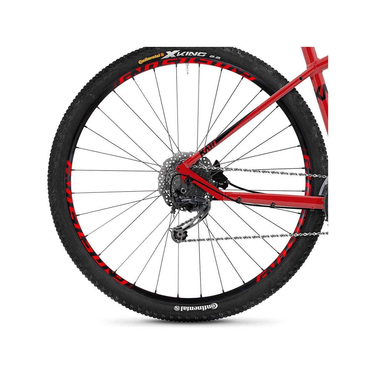 Ghost Kato 4.9 AL, riot red/night black - Bild 5