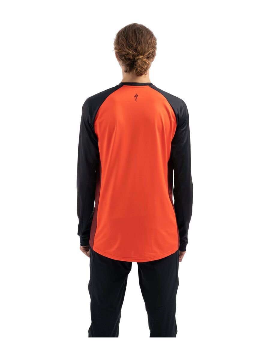 Specialized Demo Pro Longsleeve Jersey, rocket red/crimson block - Bild 6