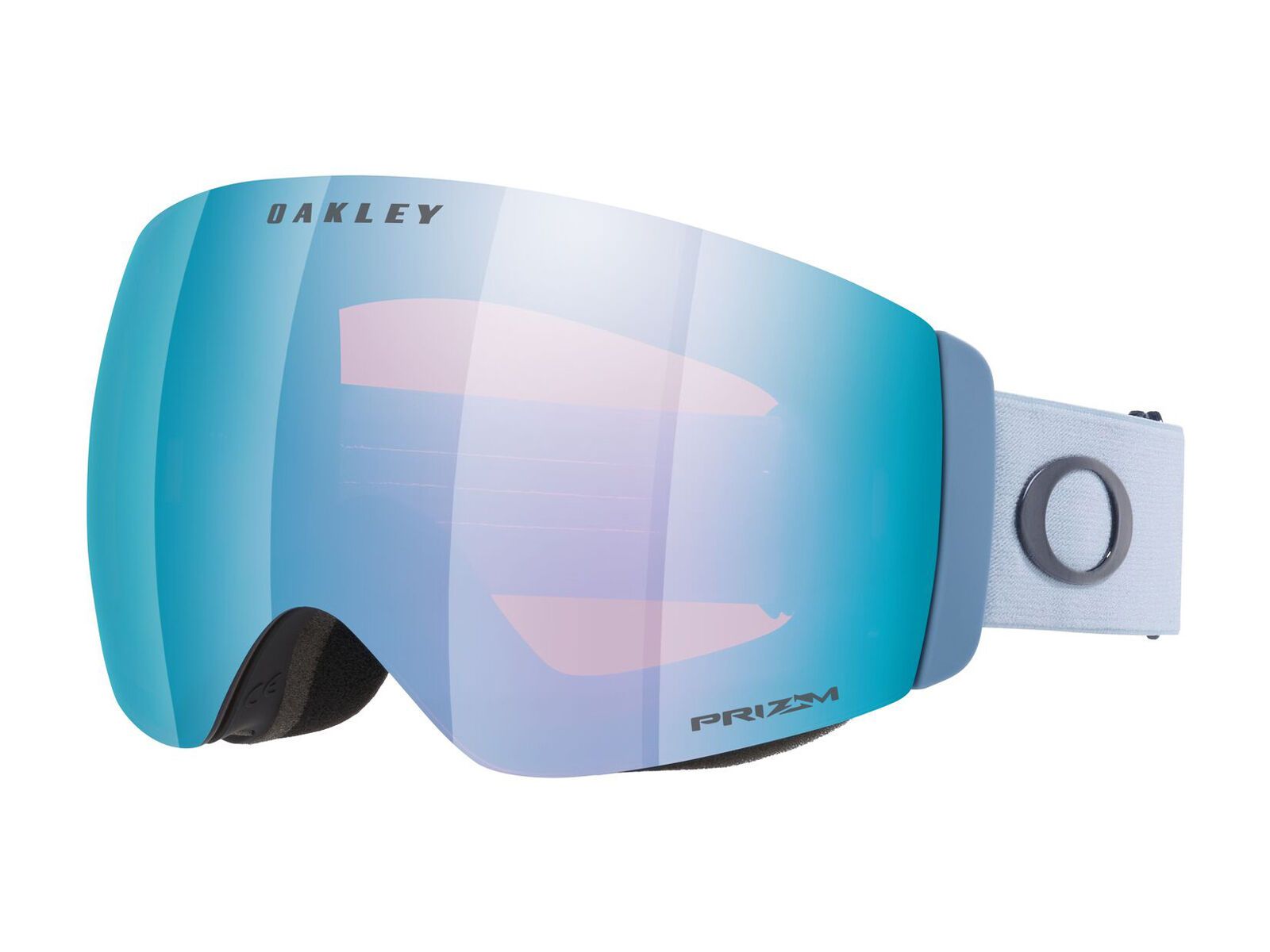 Oakley Flight Deck Pro M, Prizm Snow Sapphire Iridium & Prizm Snow Iced Iridium / stonewash - Bild 2