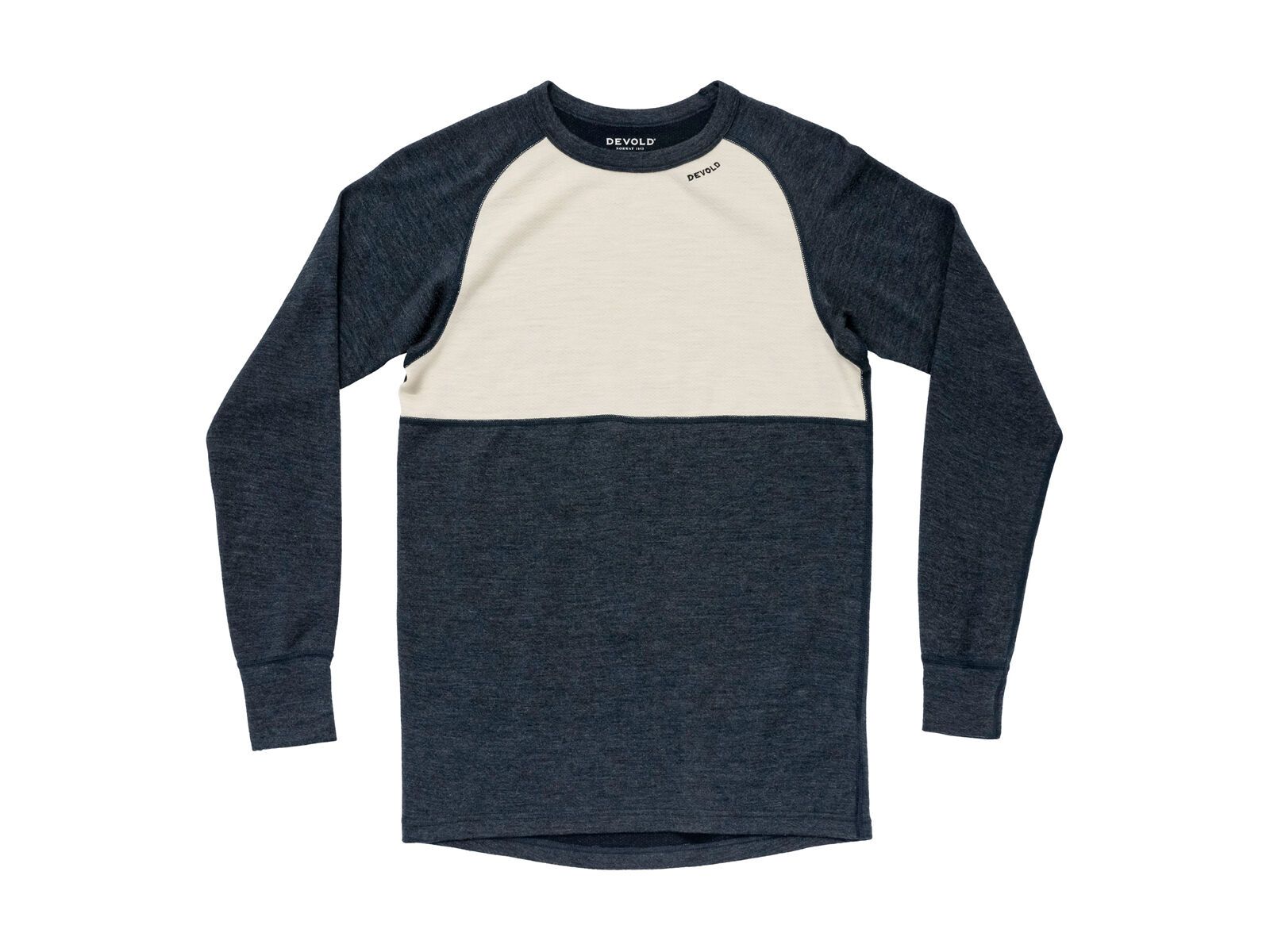 Devold Expedition Merino Silk Shirt Man, ink/offwhite - Bild 1