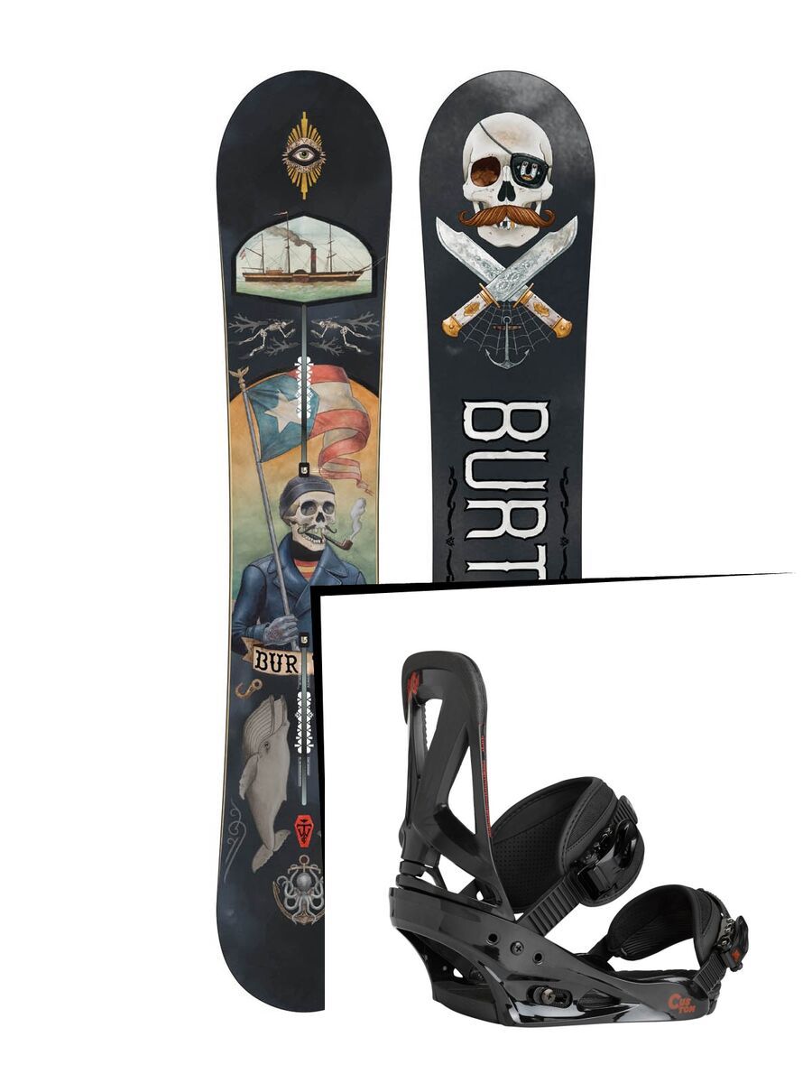 Set: Burton TWC Pro 2015 +  Custom (1191305S) - Bild 1