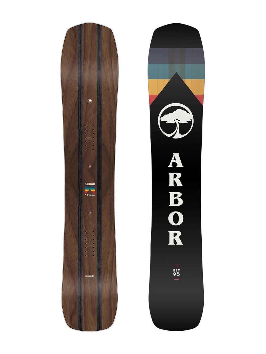Set: Arbor A-Frame 2019 + Burton Oasis White - Bild 1