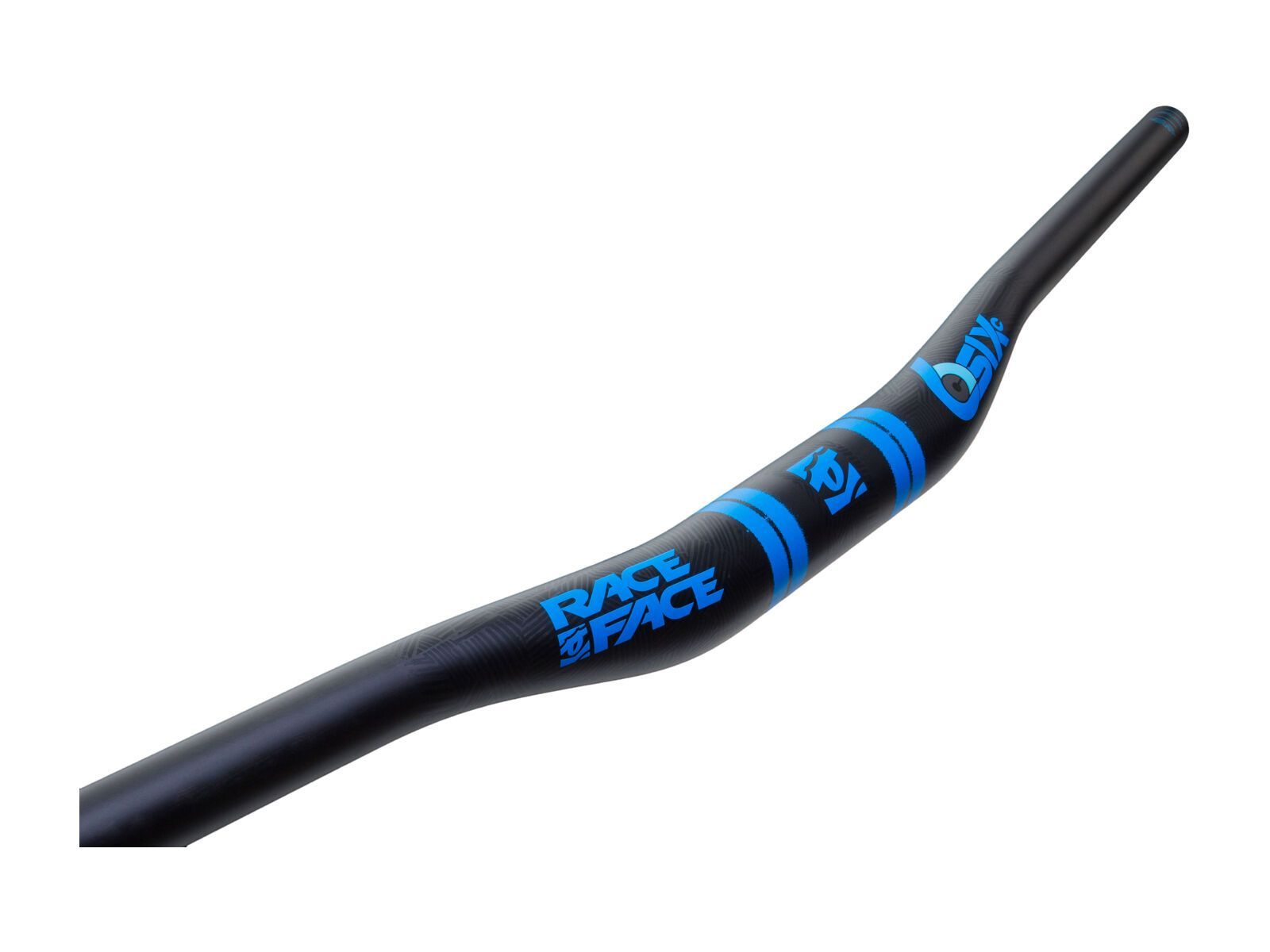 Race Face Sixc 35 20 mm Riser, carbon/blue - Bild 1