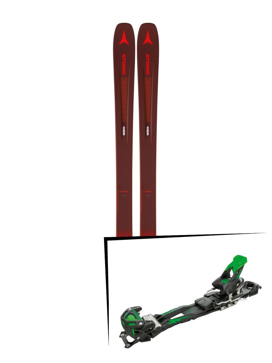 Set: Atomic Vantage 97 TI 2019 + Tyrolia Adrenalin 16 solid black flash green - Bild 1