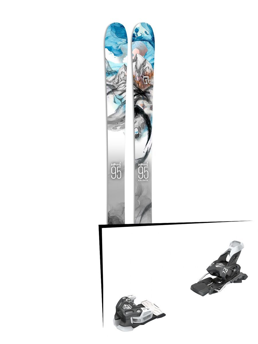 Set: Icelantic Nomad 95 2017 + Tyrolia Attack 13 (1715212) - Bild 1