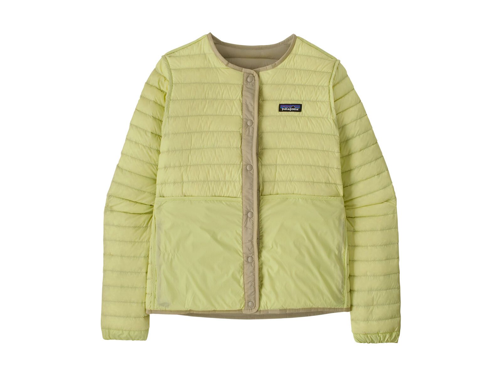 Patagonia Women's Lightweight Reversible Down Sweater Cardigan, weathered stone - Bild 3