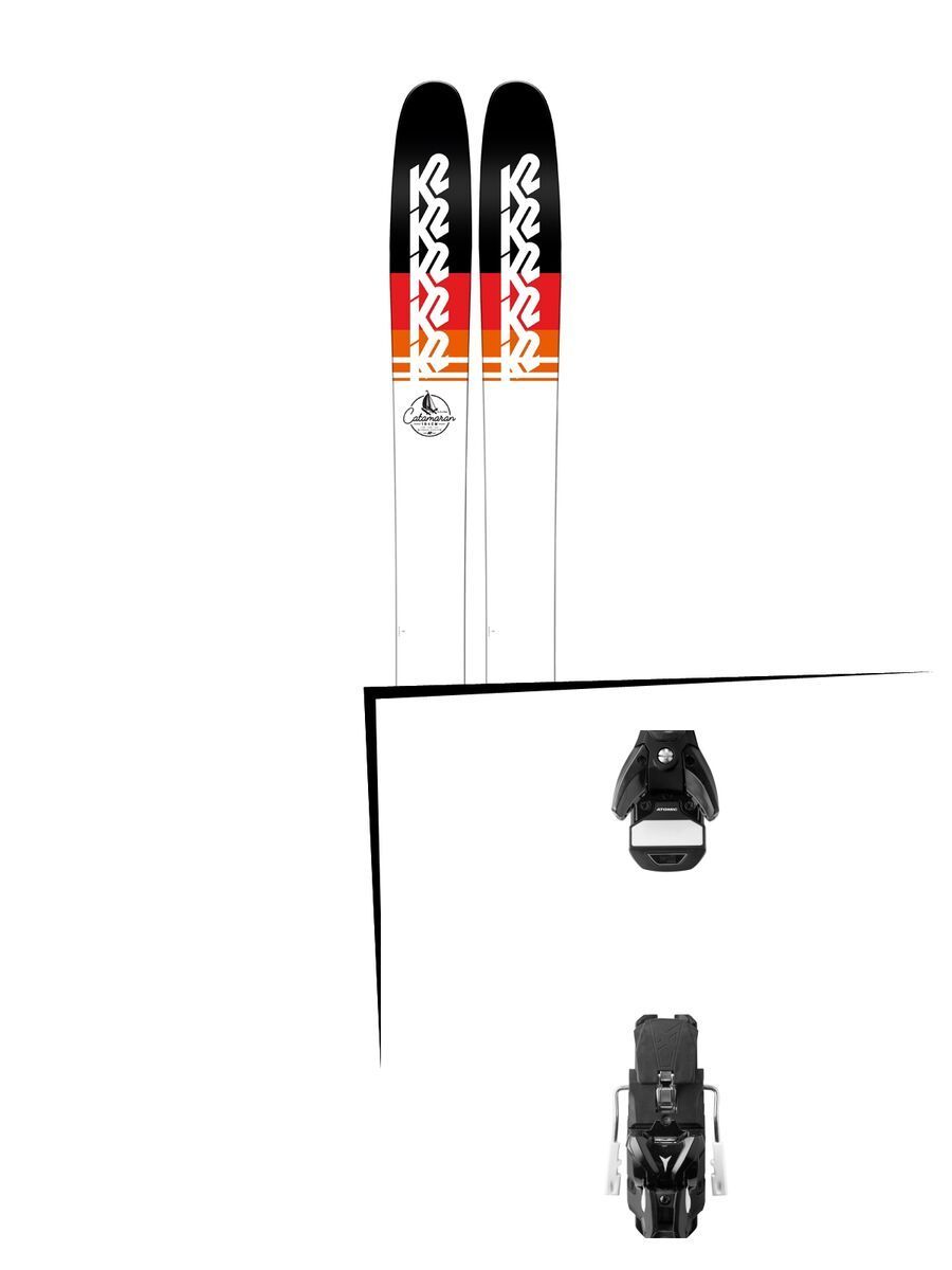 Set: K2 SKI Catamaran 2018 + Atomic STH 13 WTR black/gun metal - Bild 1