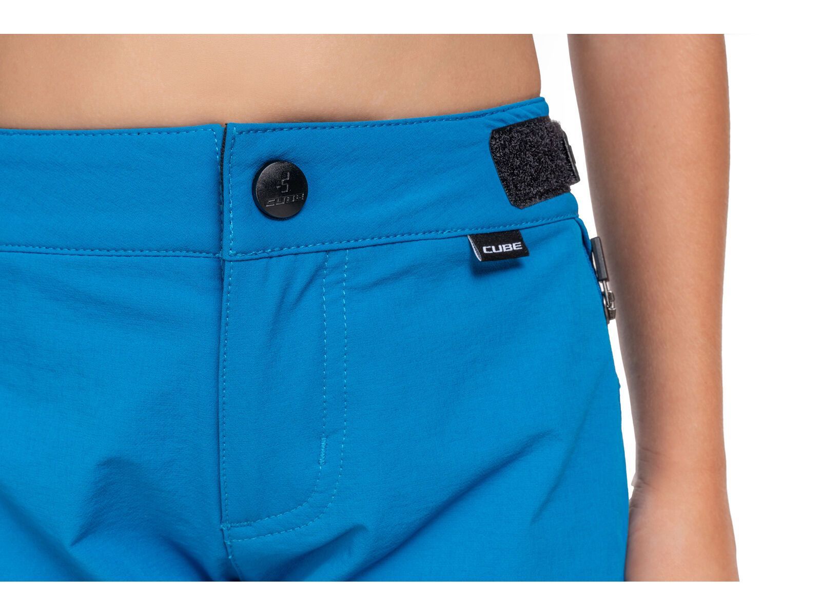 Cube MTB Baggy Short Rookie X Actionteam, blue - Bild 5