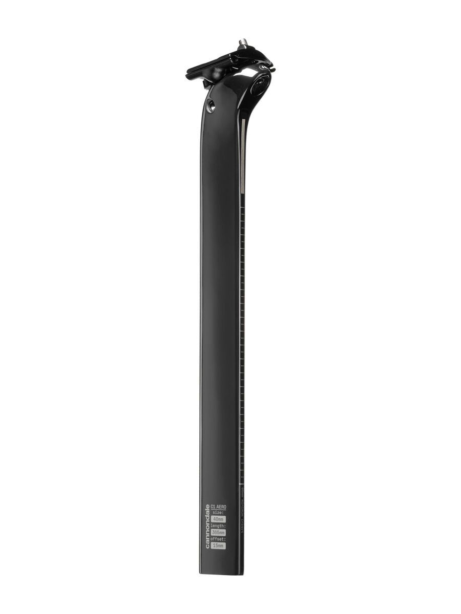 Cannondale C1 Aero 40 V2 Seatpost Ti - 15 / 365 mm, black - Bild 2
