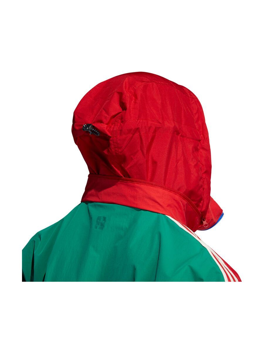 Adidas BB Snowbreaker Jacket, boldgreen/powerred/hi-resblues18/carbon - Bild 9