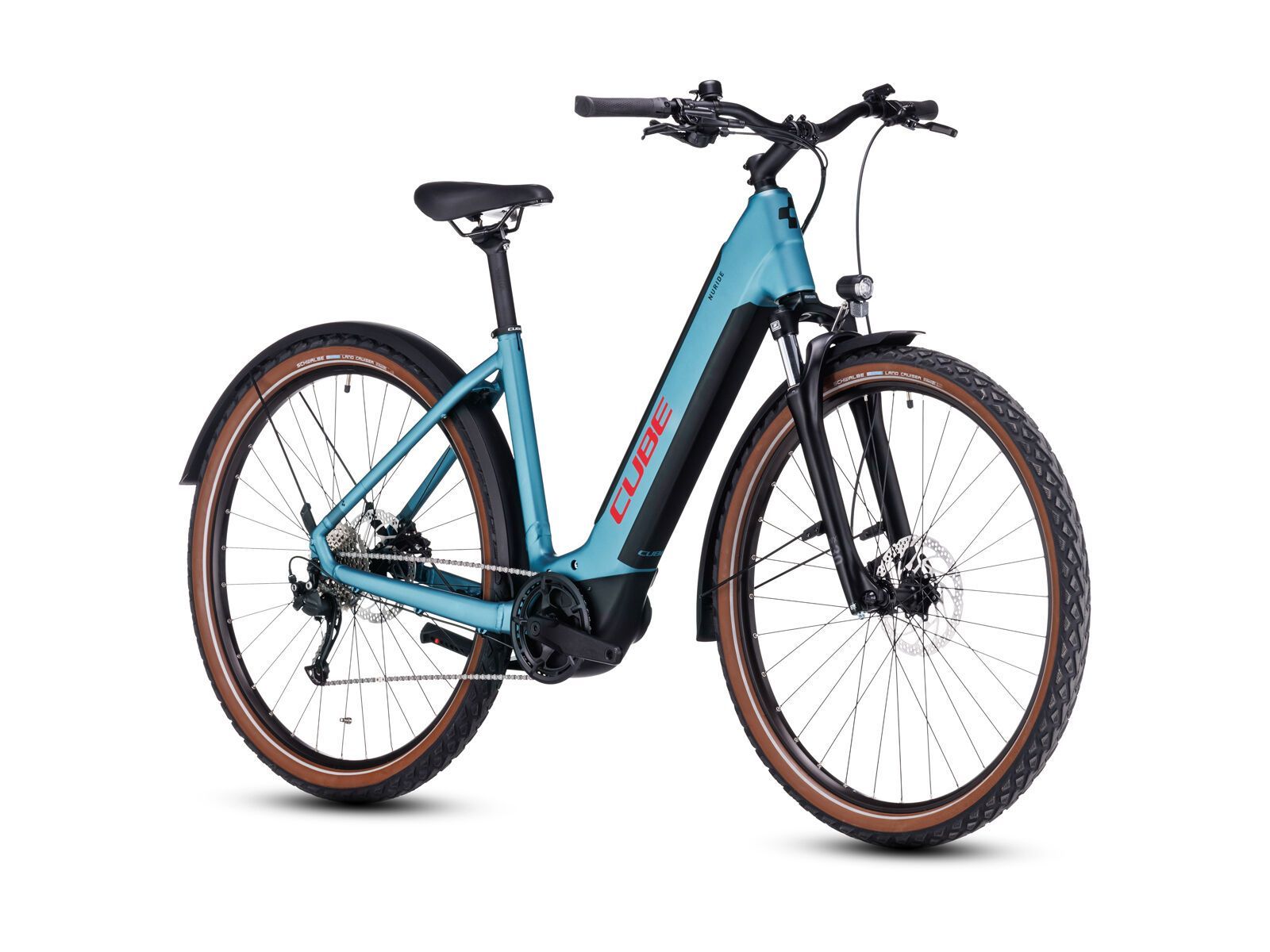 Cube Nuride Hybrid Performance Allroad 500 Easy Entry, metalblue´n´red - Bild 2