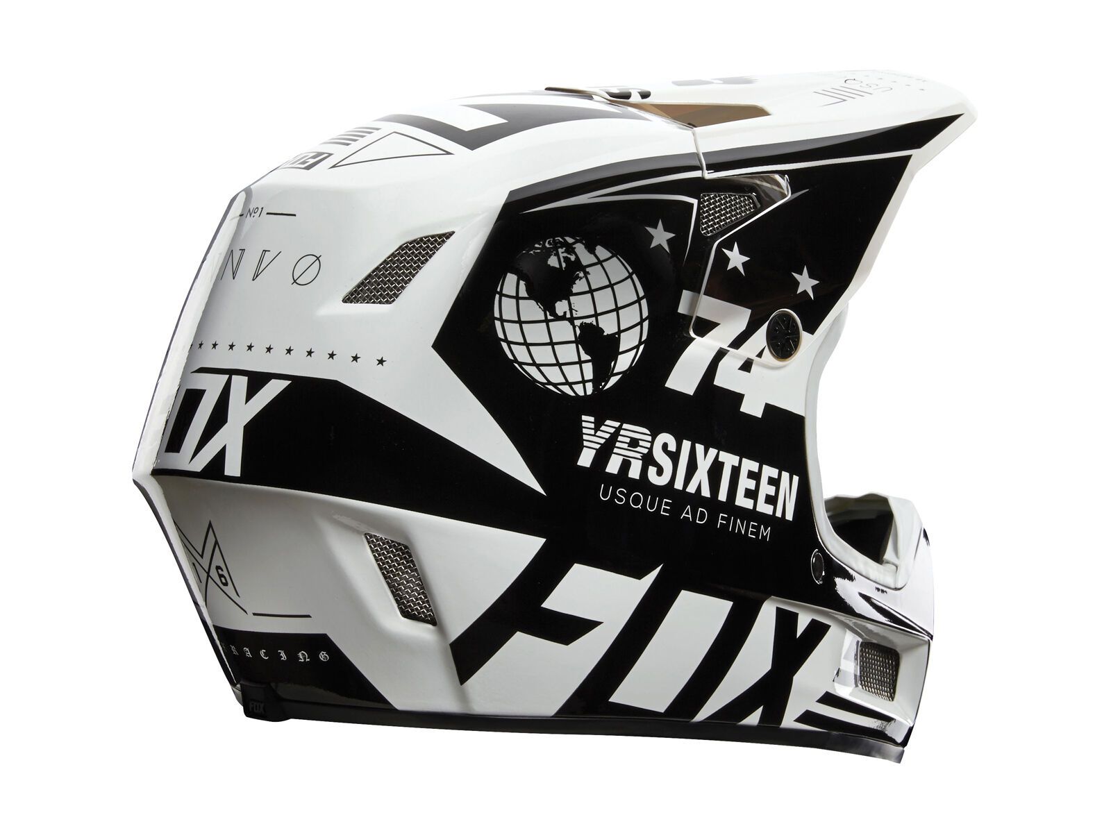 Fox Rampage Comp Helmet, white - Bild 4