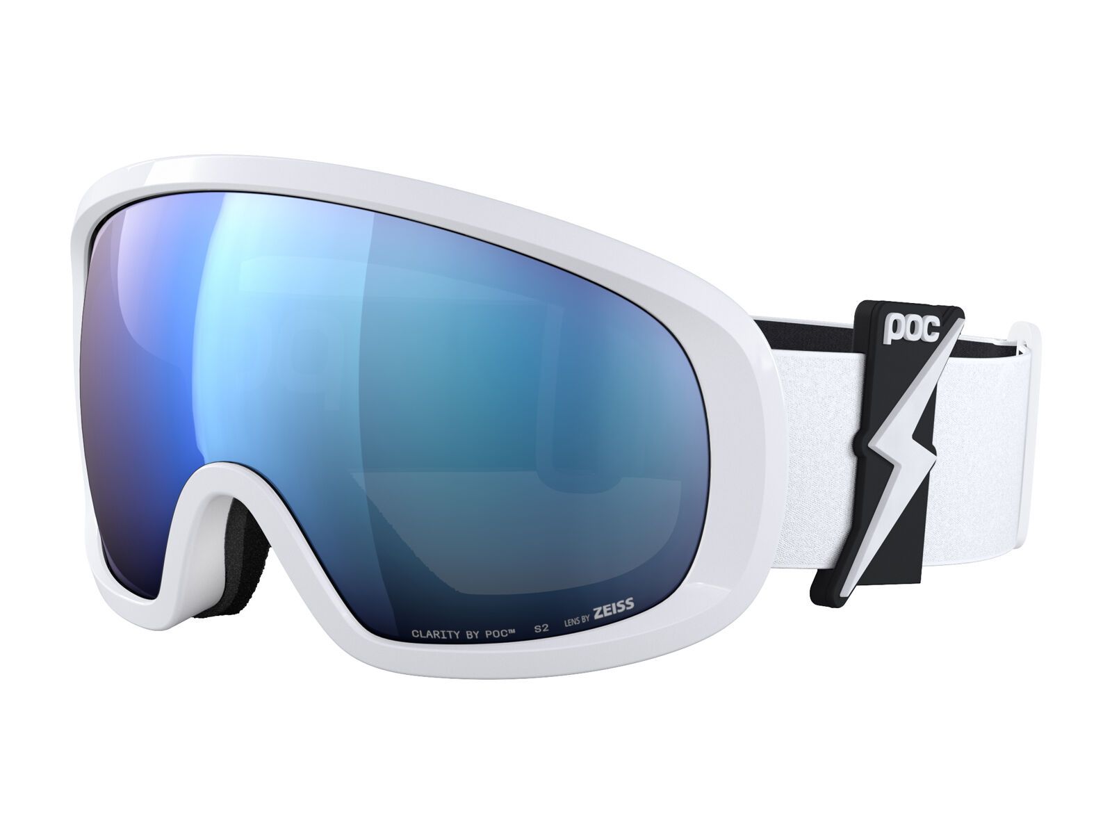 POC Fovea Mid, Clarity Hi. Intense Partly Sunny Blue / blixten - Bild 1