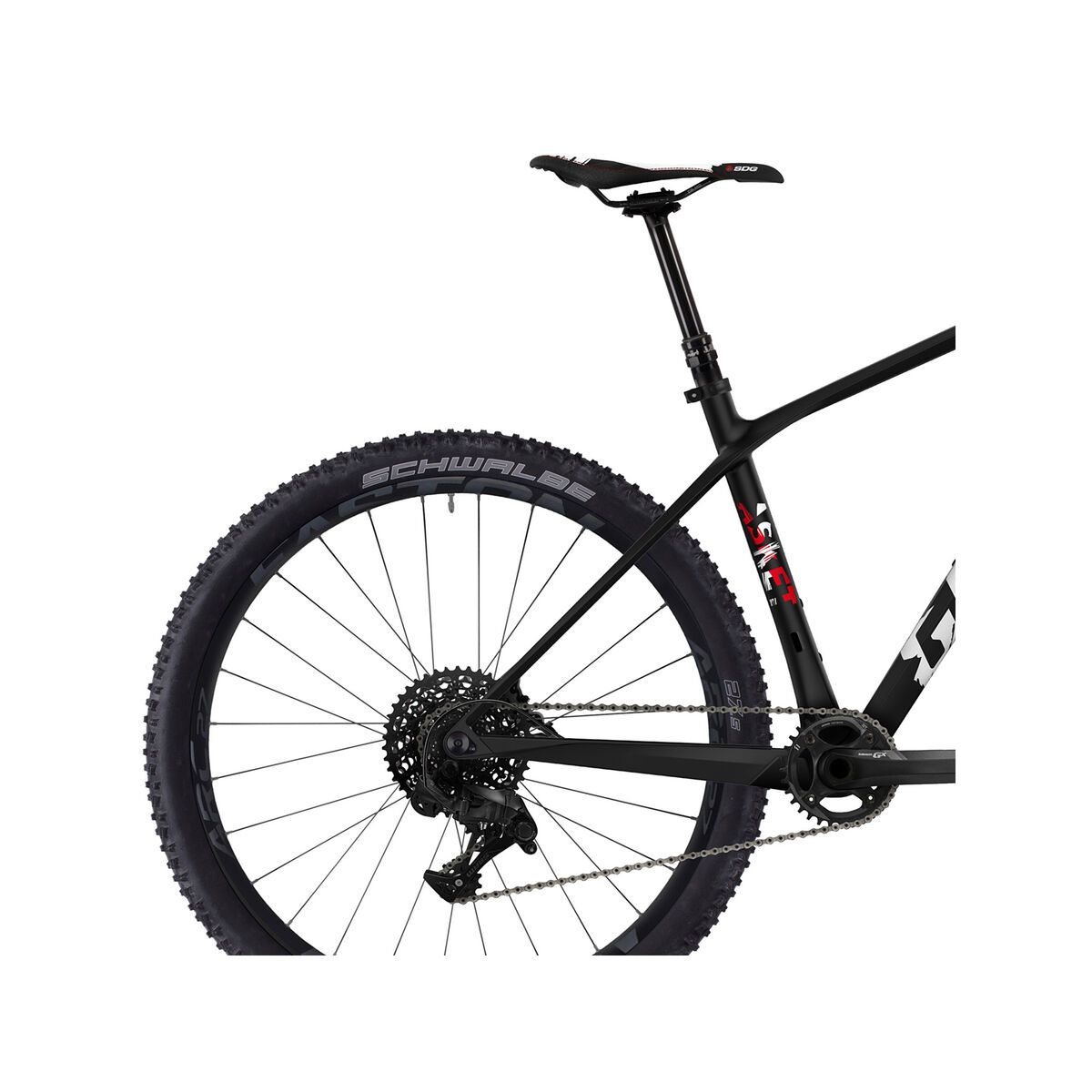 Ghost Asket LC 8, black/white/red - Bild 5