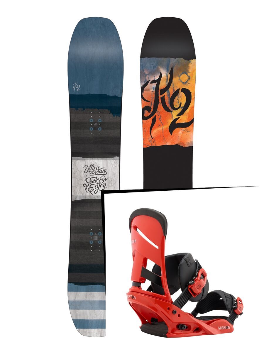 Set: K2 Ultra Dream 2017 + Burton Mission (1712888S) - Bild 1