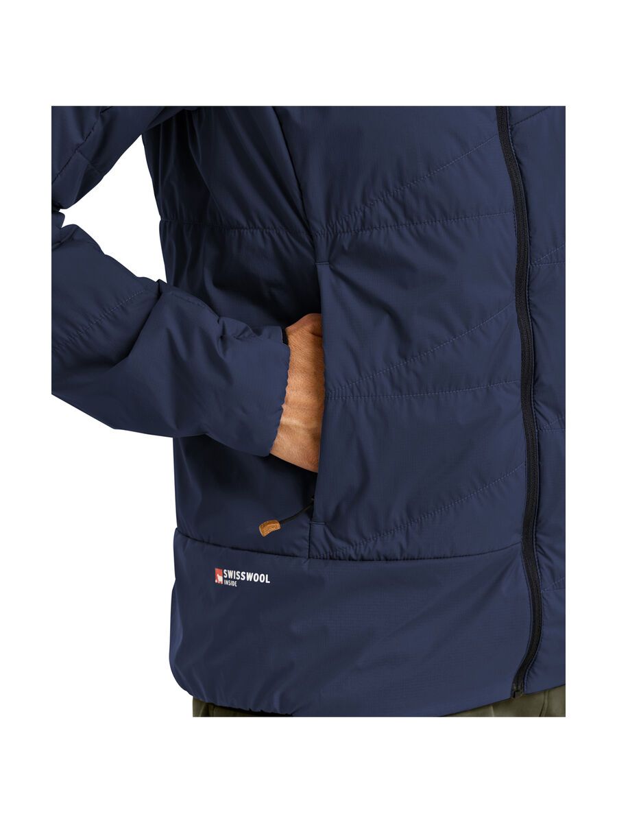 Ortovox Swisswool Piz Duan Jacket W, blue nunatak - Bild 5