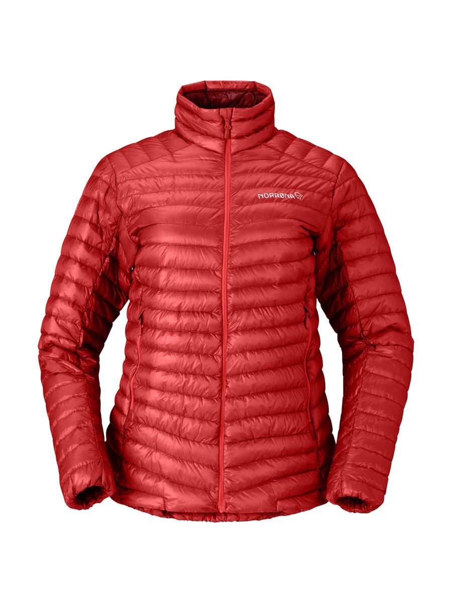 Norrona trollveggen down800 super light Jacket W's, baked apple - Bild 1