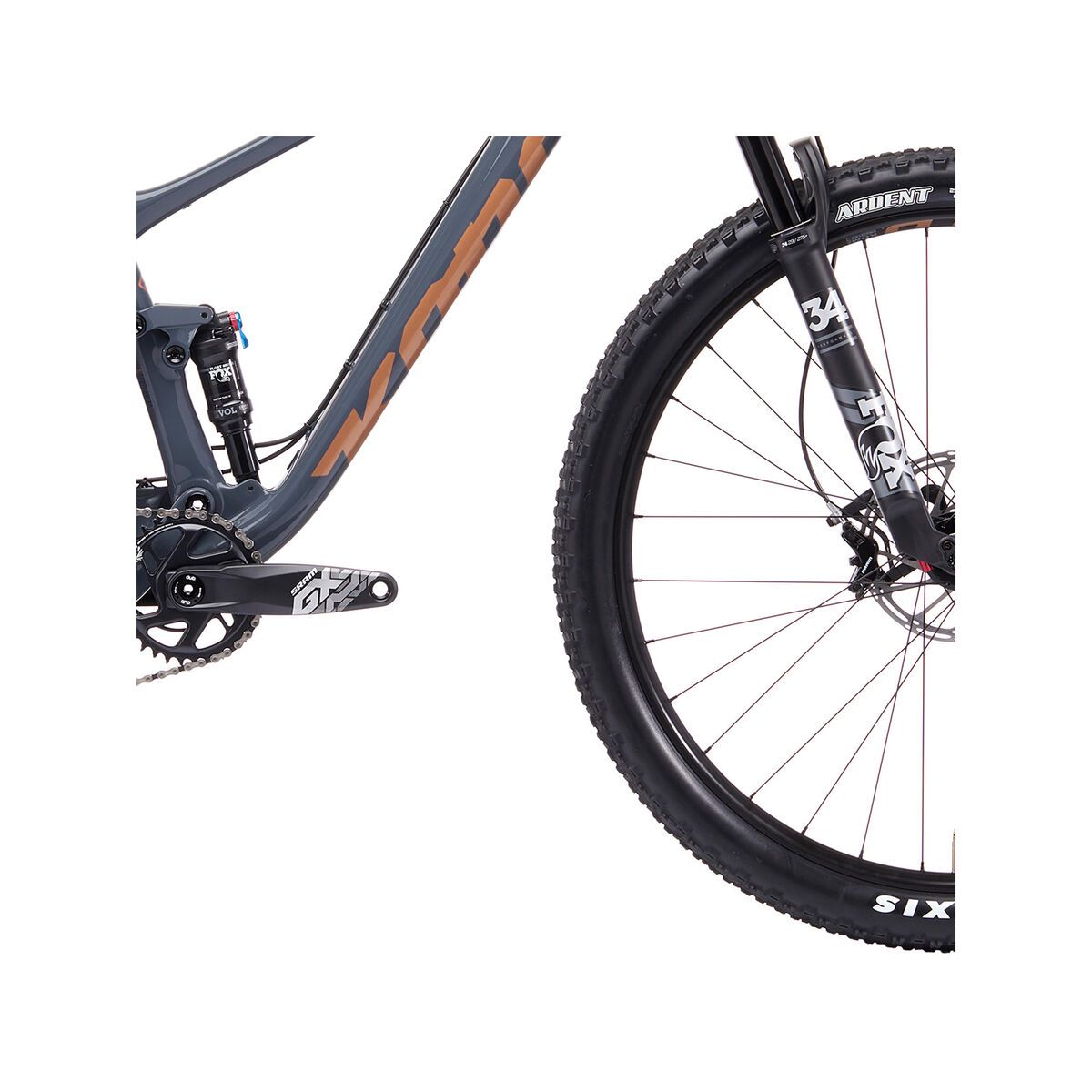 Kona Hei Hei CR/DL, gloss charcoal blue w/ copper & dark gray decals - Bild 4