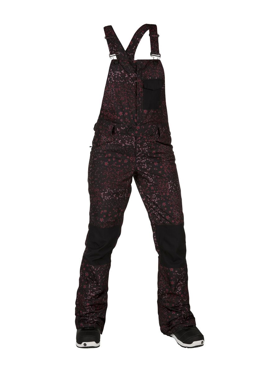 Volcom Swift BIB Overall, black floral print - Bild 1