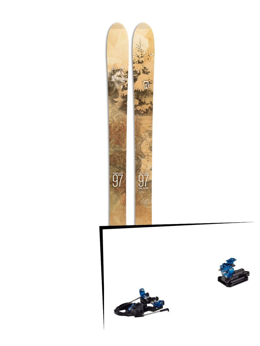 Set: Icelantic Vanguard 97 2017 + Hagan Core Bindung (1994617) - Bild 1