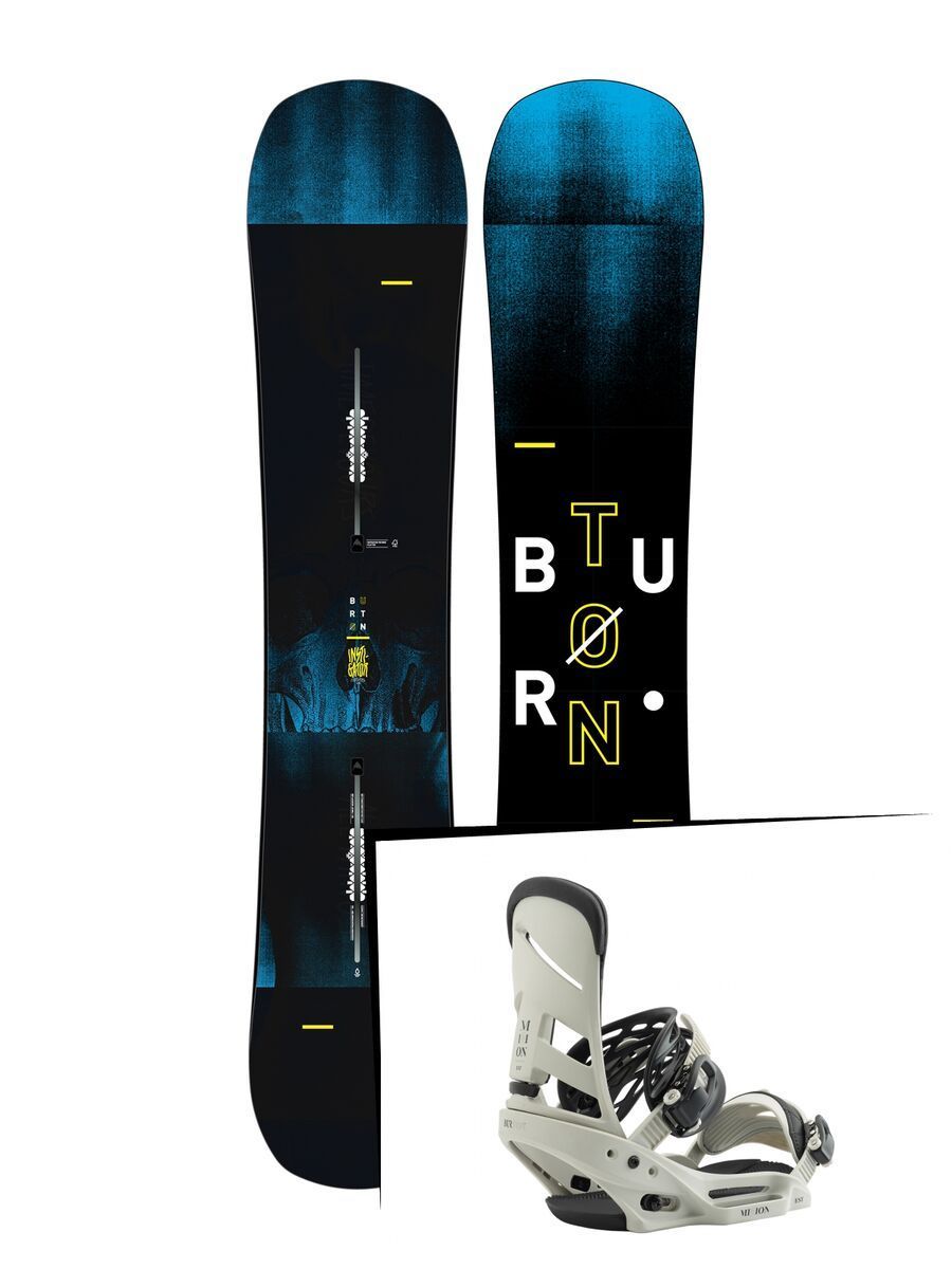 Set: Burton Instigator Wide 2019 + Burton Mission EST bone - Bild 1