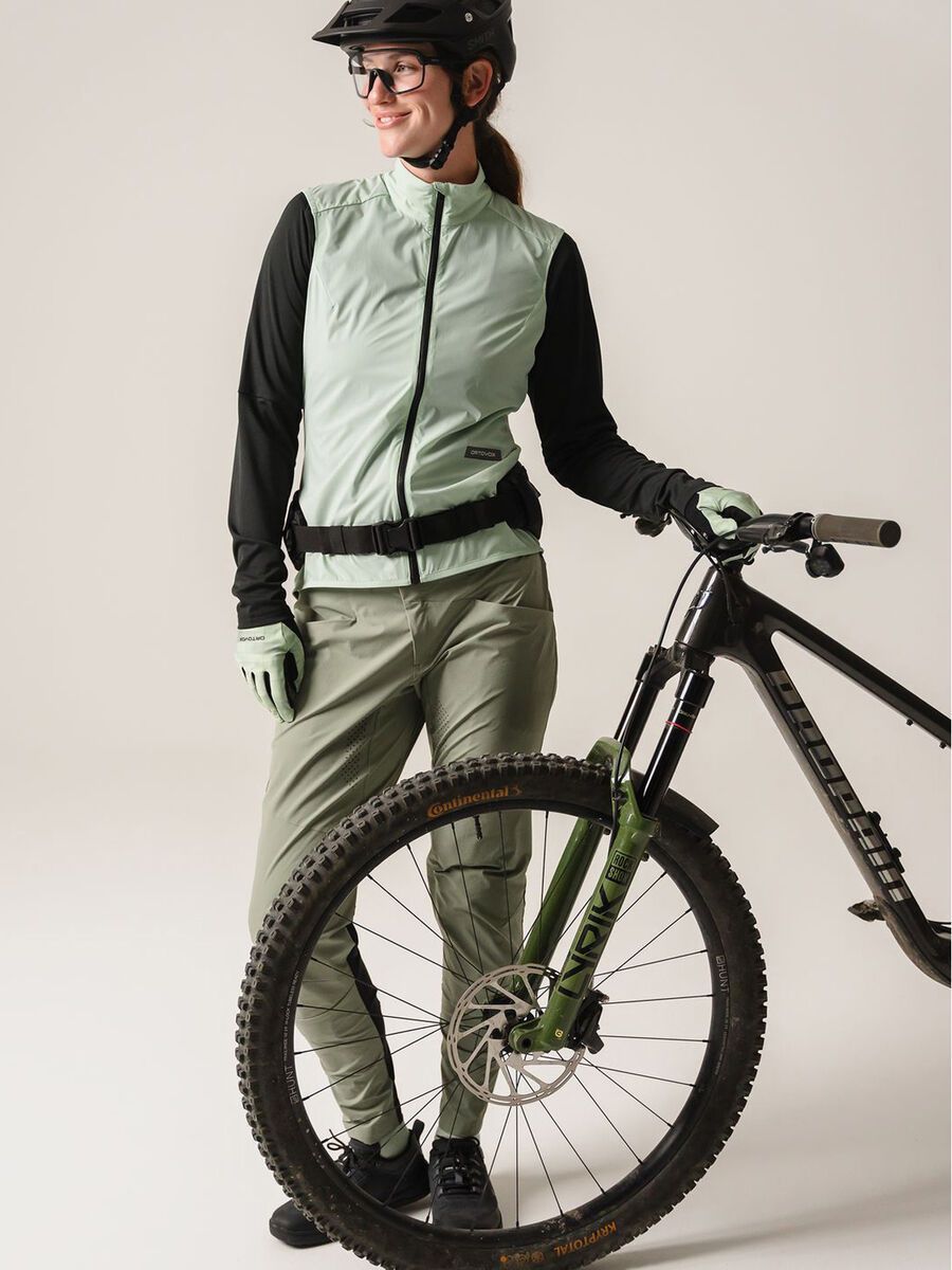 Ortovox Sequence Trail Pants W, green sage - Bild 6