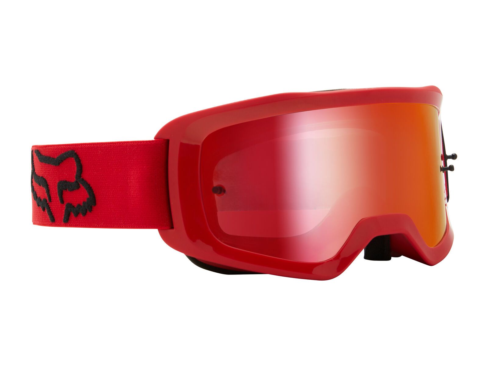 Fox Main Stray Goggle Spark Mirror Lexan, flame red - Bild 2