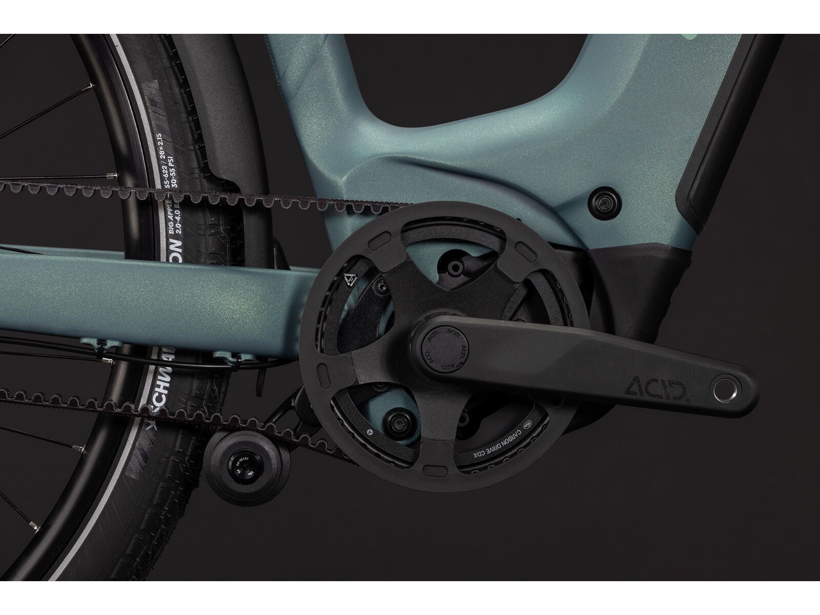 Cube Touring Hybrid Deluxe SLX 800 Easy Entry, greengranit´n´green - Bild 4