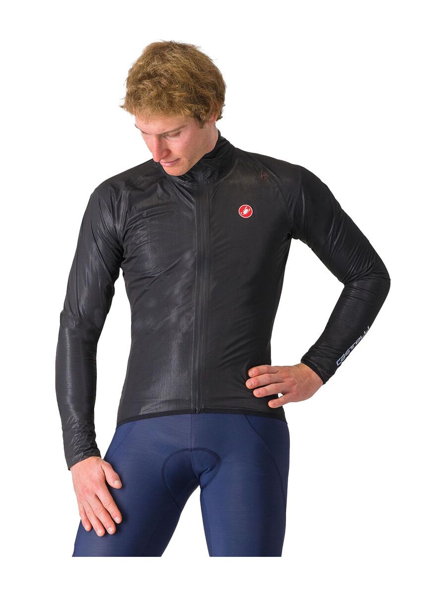 Castelli Squall Shell Jacket, light black/silver gray - Bild 1