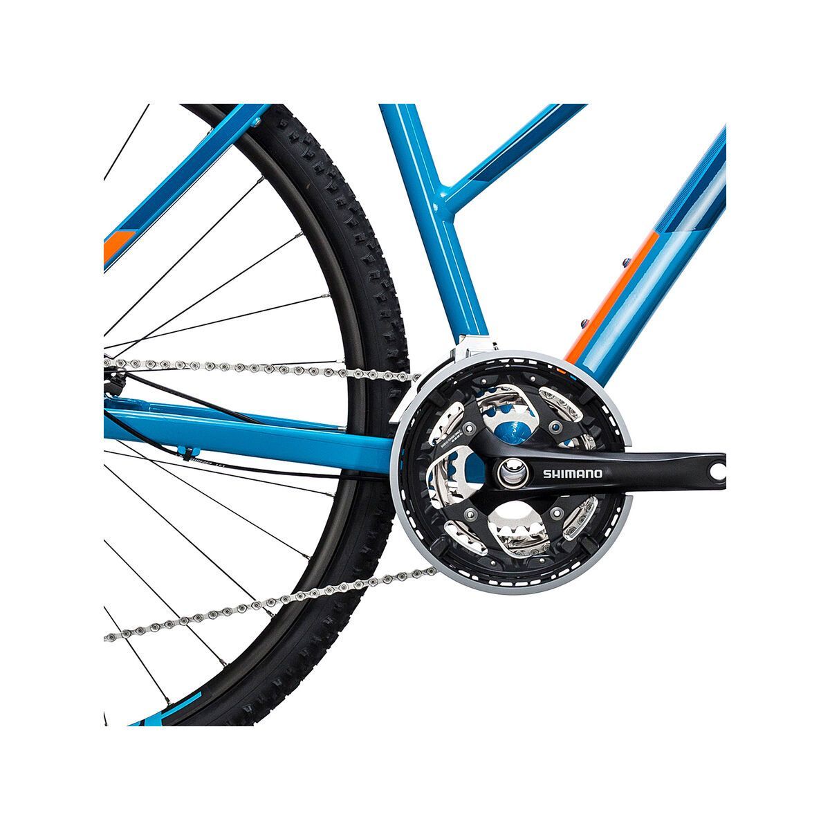 Cube Nature Pro Trapeze, reefblue´n´flashorange - Bild 3