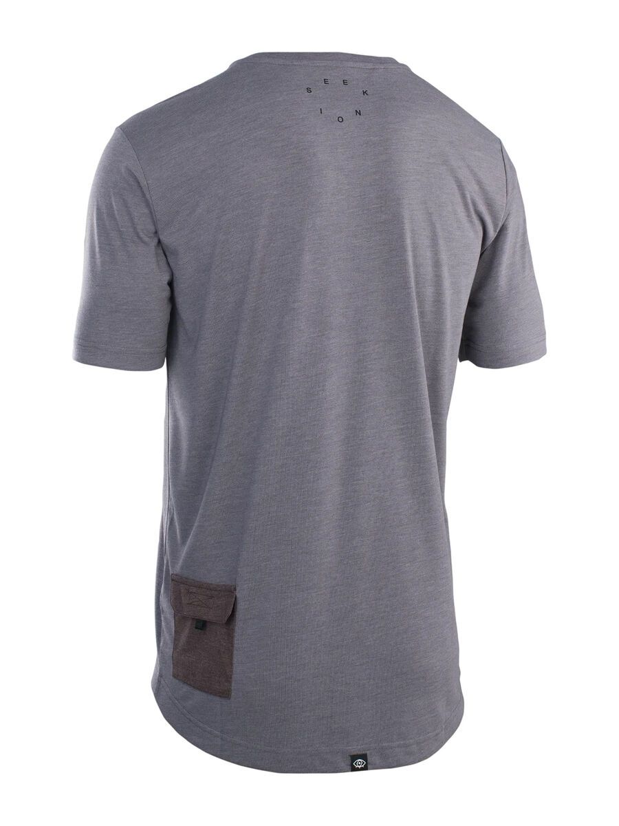 ION MTB Jersey Seek Amp Short Sleeve Men, shark-grey - Bild 2