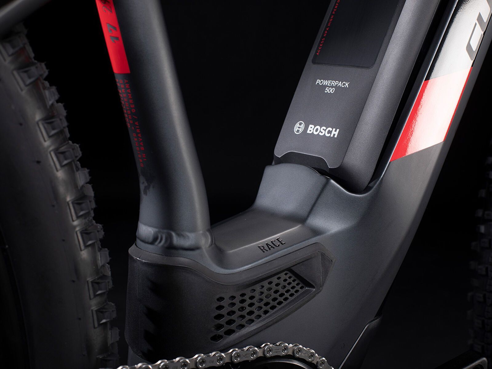 Cube Access Hybrid Race 27.5, iridium´n´red - Bild 5