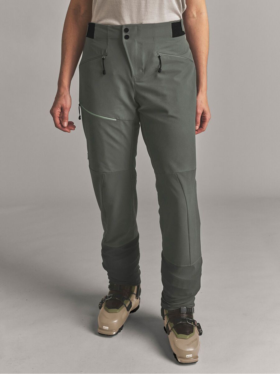Ortovox Ortler Softshell Pants W, dark sage - Bild 6