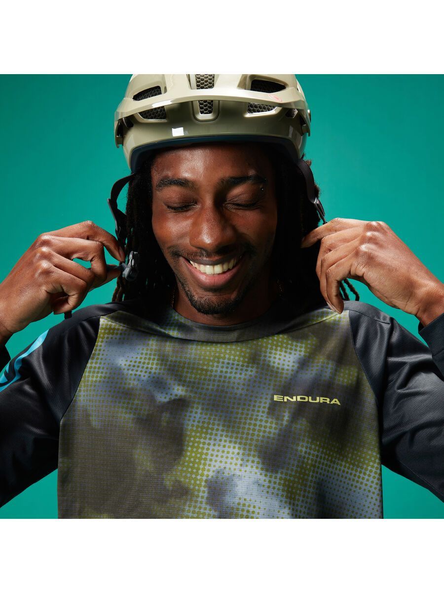 Endura Pixel Cloud T-Shirt LTD (Langarm), schwarz - Bild 10