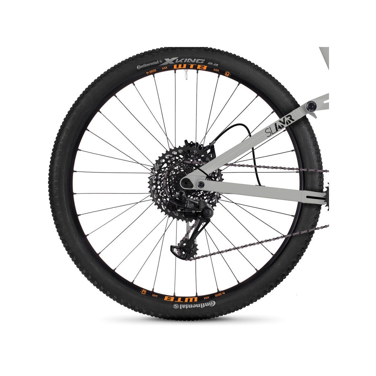 Ghost SL AMR 6.9 LC, smoke gray/night black/juice orange - Bild 4