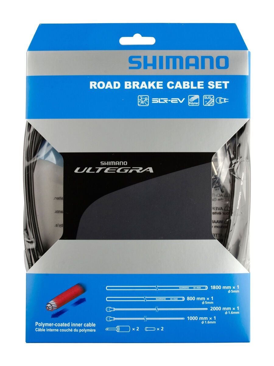 Shimano Bremszug-Set Ultegra Polymer beschichtet, gelb - Bild 1