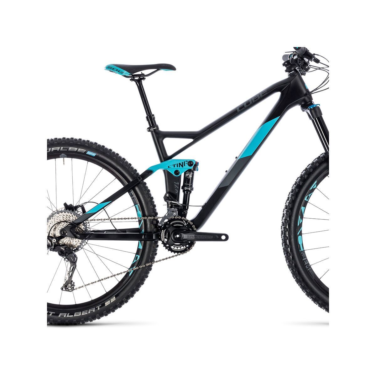 Cube Sting 140 HPC Race 27.5, carbon´n´aqua - Bild 4