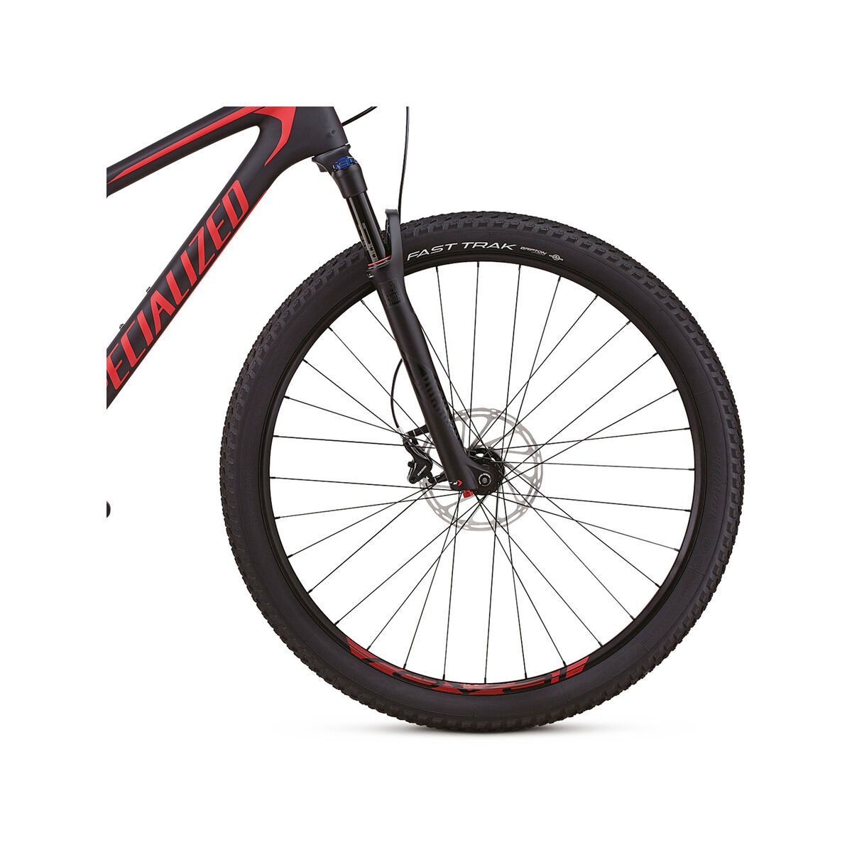 Specialized Epic Comp Carbon, satin black/flo red - Bild 4