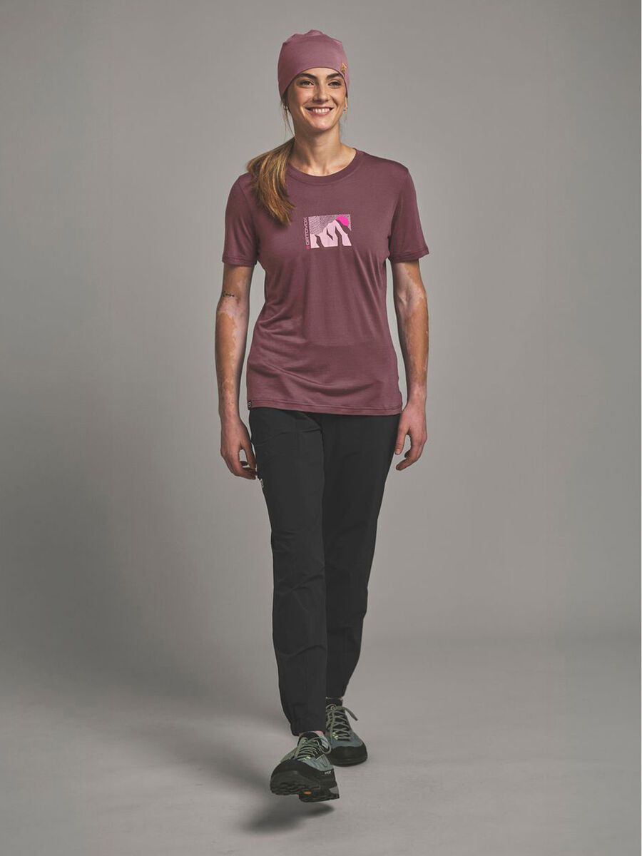 Ortovox 120 Merino Cool Tec MTN Sun TS W, chestnut - Bild 3