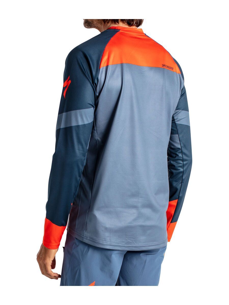 Specialized Demo Pro Longsleeve Jersey, storm grey/cast blue - Bild 2