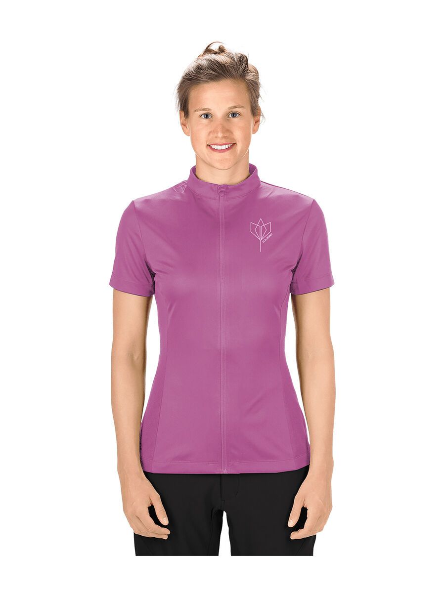 Cube Tour Core WS Trikot Full Zip kurzarm, violett - Bild 2