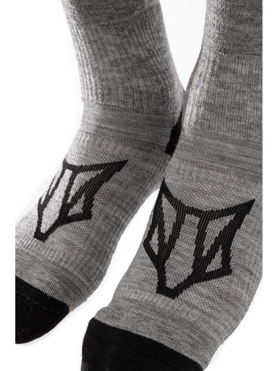 Woolf Merino Ulsaak Tech Sock, grey - Bild 2
