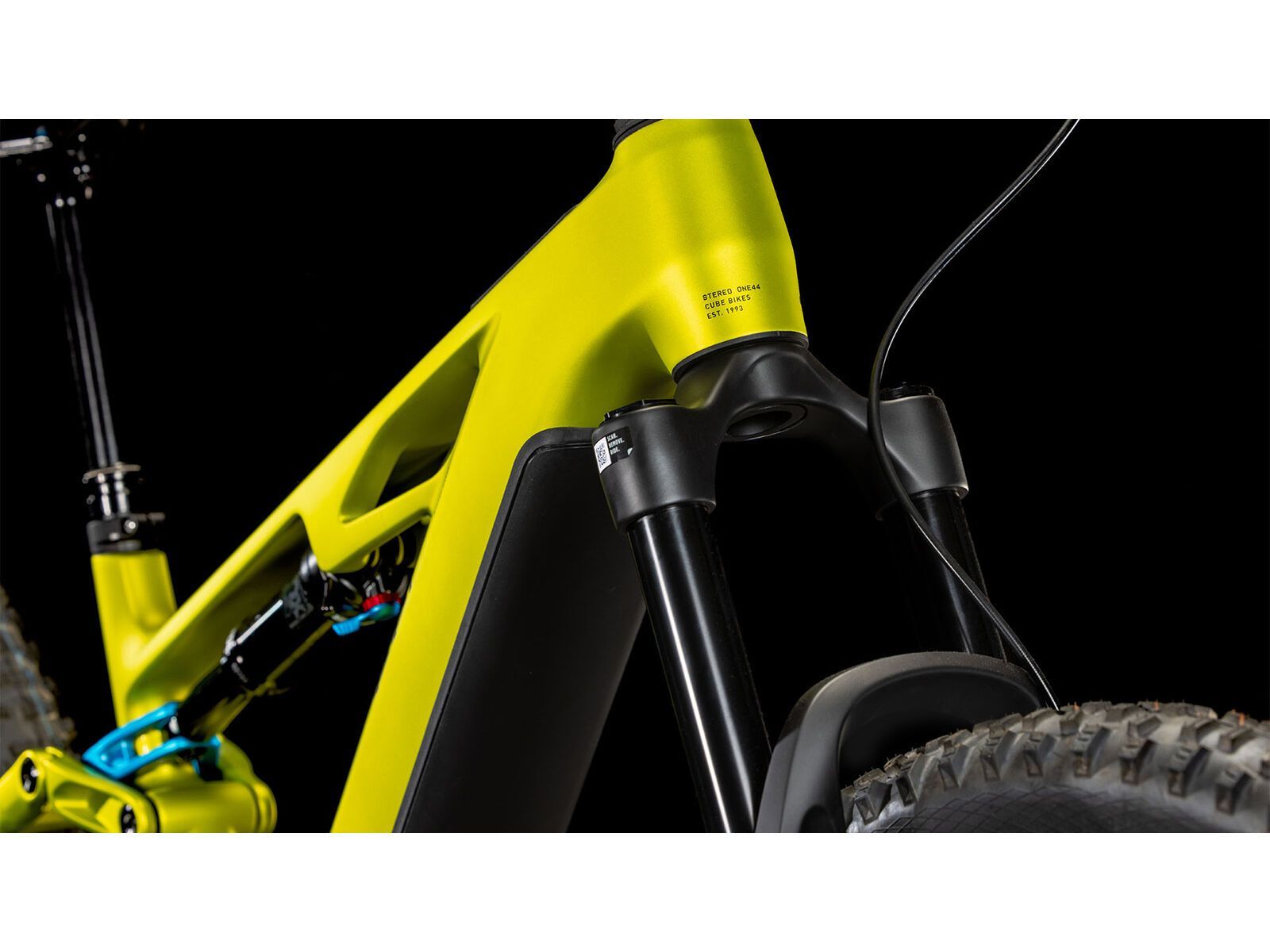 Cube Stereo Hybrid One44 HPC Race 800 29, flashlime´n´blue - Bild 6