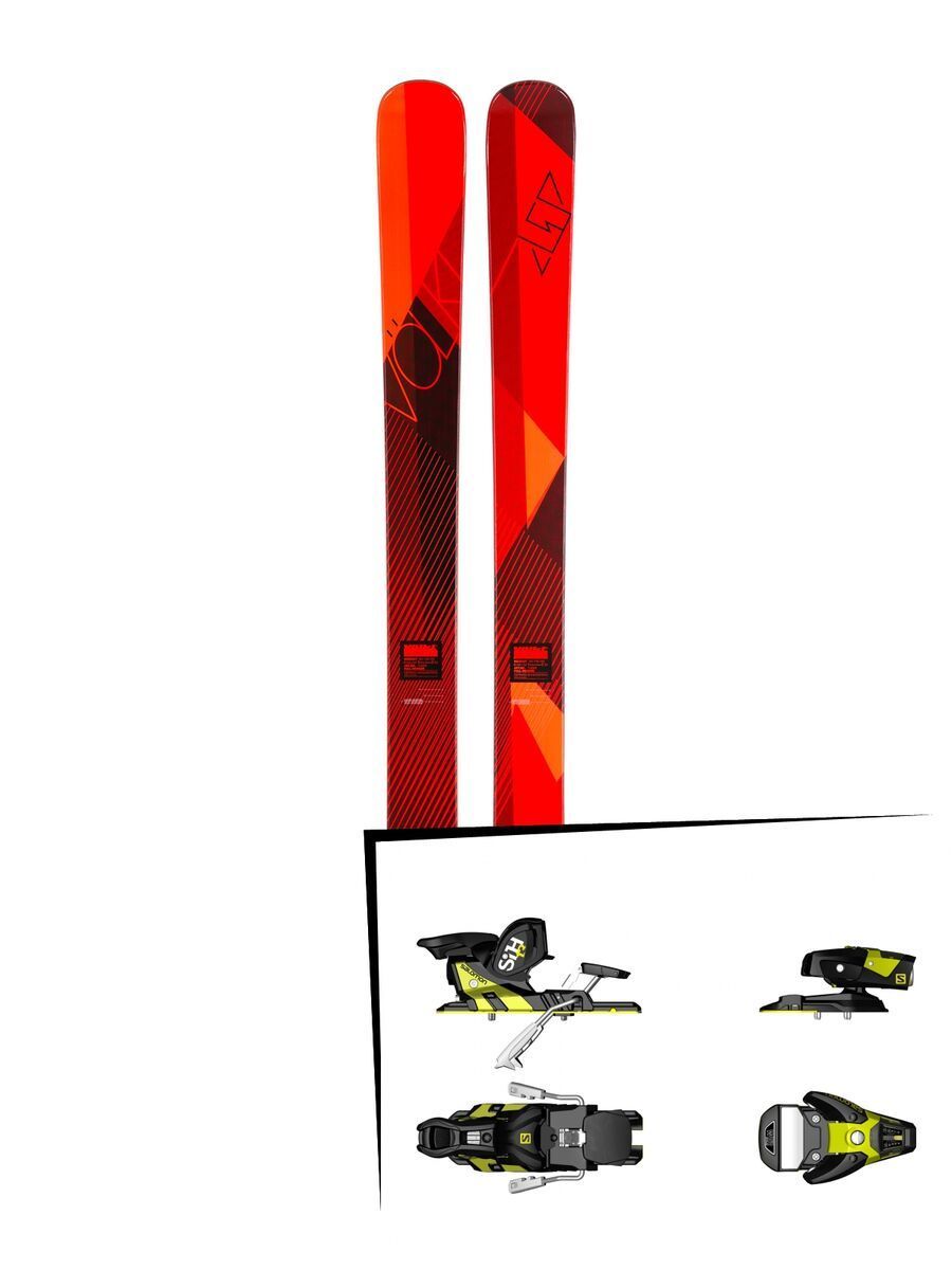 Völkl Set: Shiro 2016 + Salomon STH2 WTR 13 - Bild 1