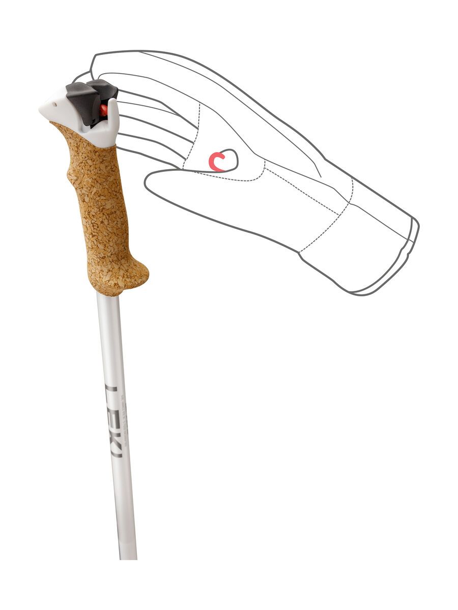 Leki Stella S, white/silver/whitegold - Bild 4