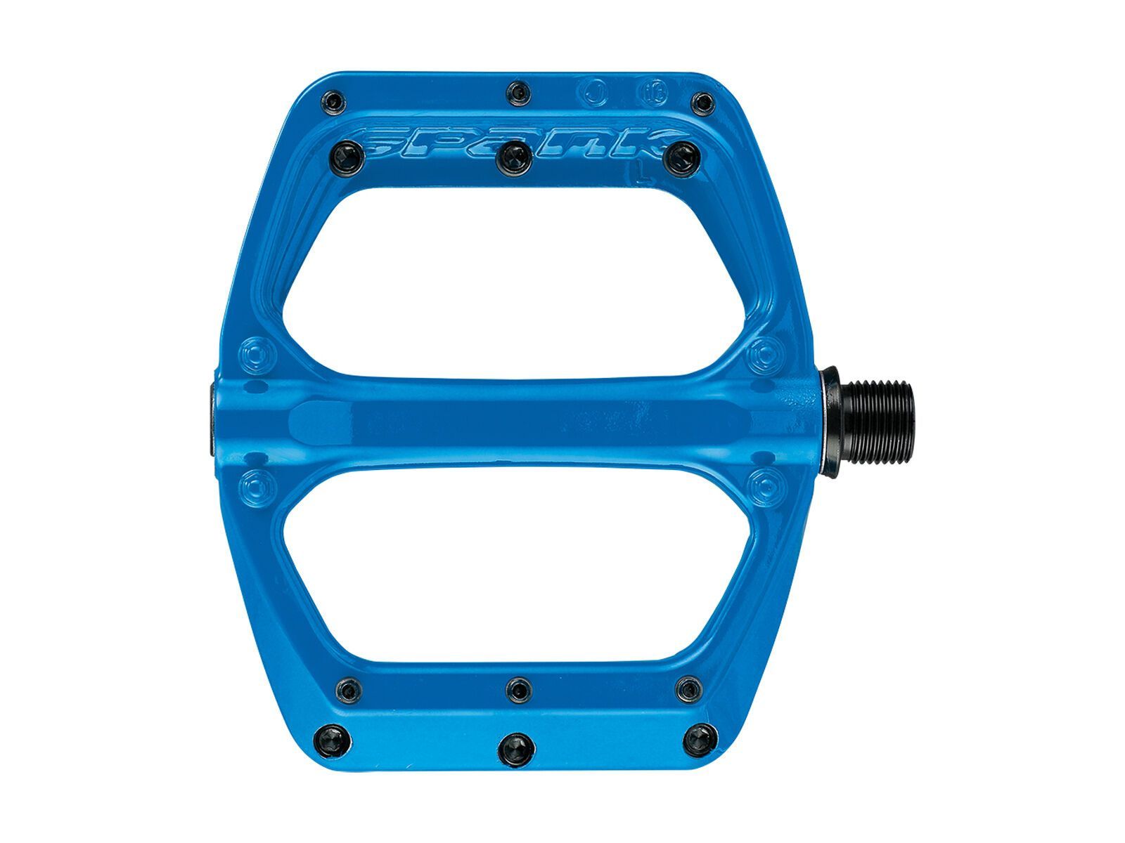Spank Spoon DC Flat Pedal, bright blue - Bild 1