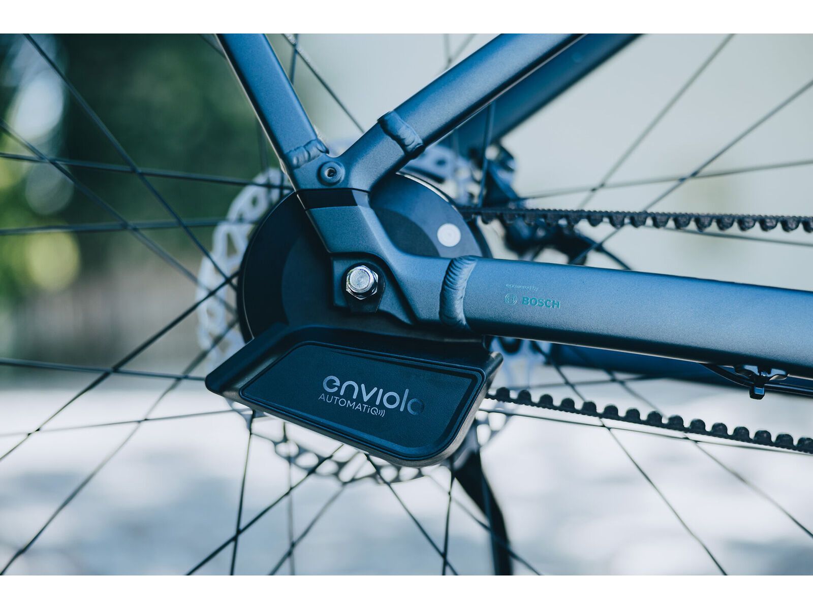 Cube Kathmandu Hybrid Deluxe SLX 800 Trapeze, mineralblue´n´blue - Bild 14