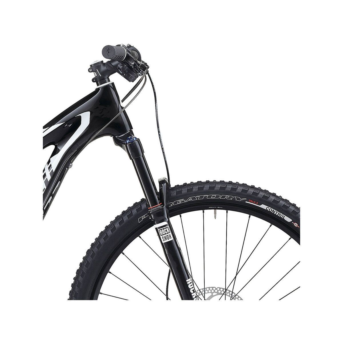 Specialized Stumpjumper FSR Comp Carbon 29, Black/White - Bild 5